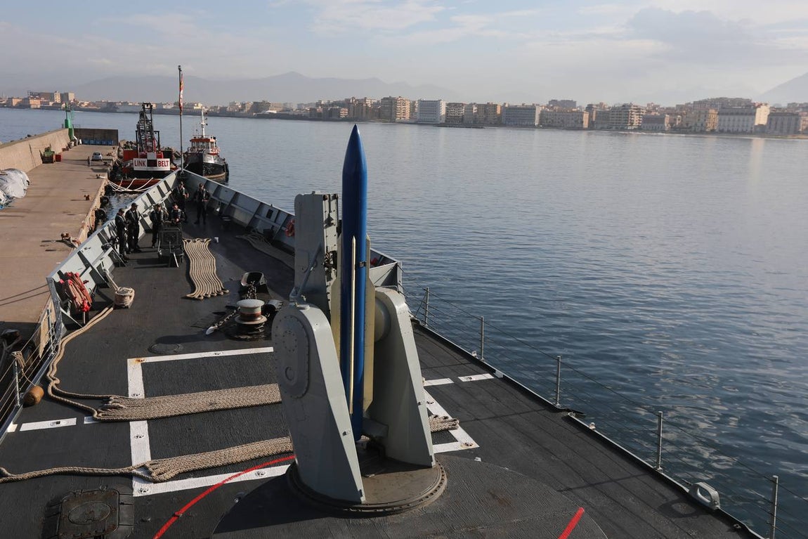 La fragata &#039;Numancia&#039; en la Operación Sophia