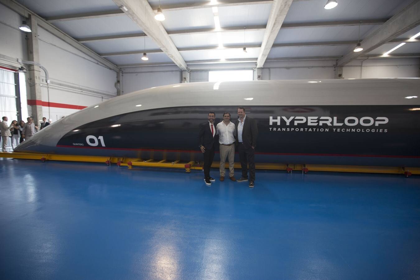 Las primeras imágenes del espectacular tren supersónico &#039;Hyperloop&#039;