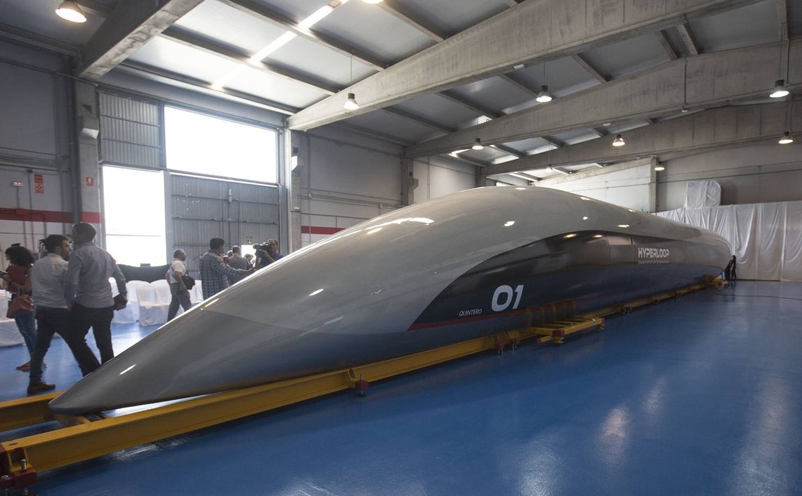 Las primeras imágenes del espectacular tren supersónico &#039;Hyperloop&#039;