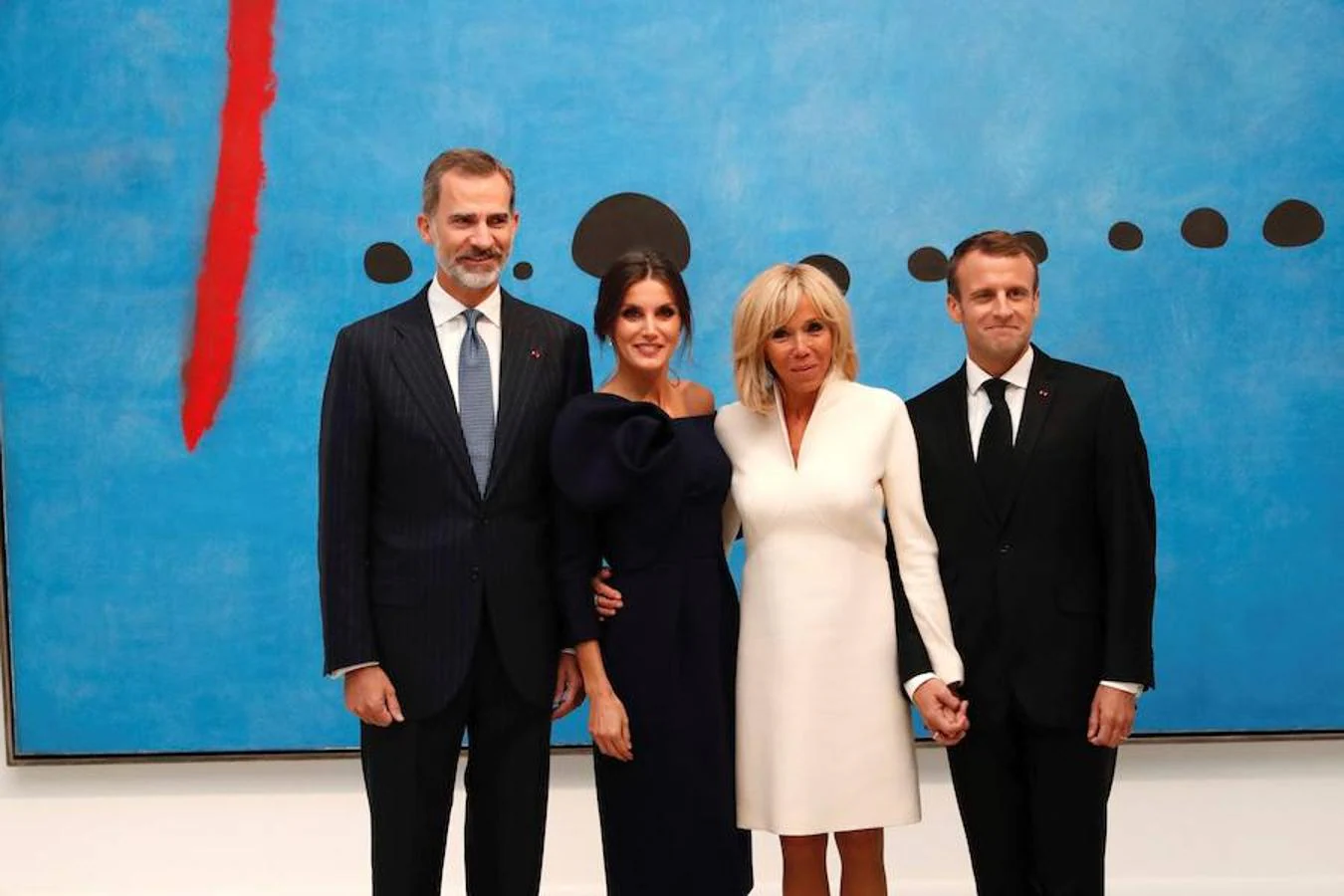 La retrospectiva de Miró brinda una buena ocasión de escenificar, una vez más, la cercanía de las relaciones entre España y Francia, explican fuentes implicadas en la organización de la visita.. 