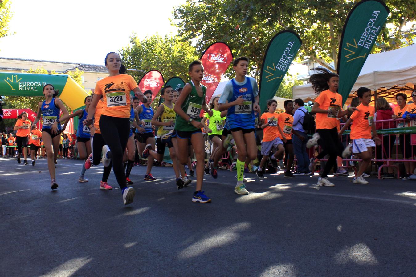 Gran participación en la VI carrera solidaria de «Eurocaja Rural-Grupo Tello» en Toledo