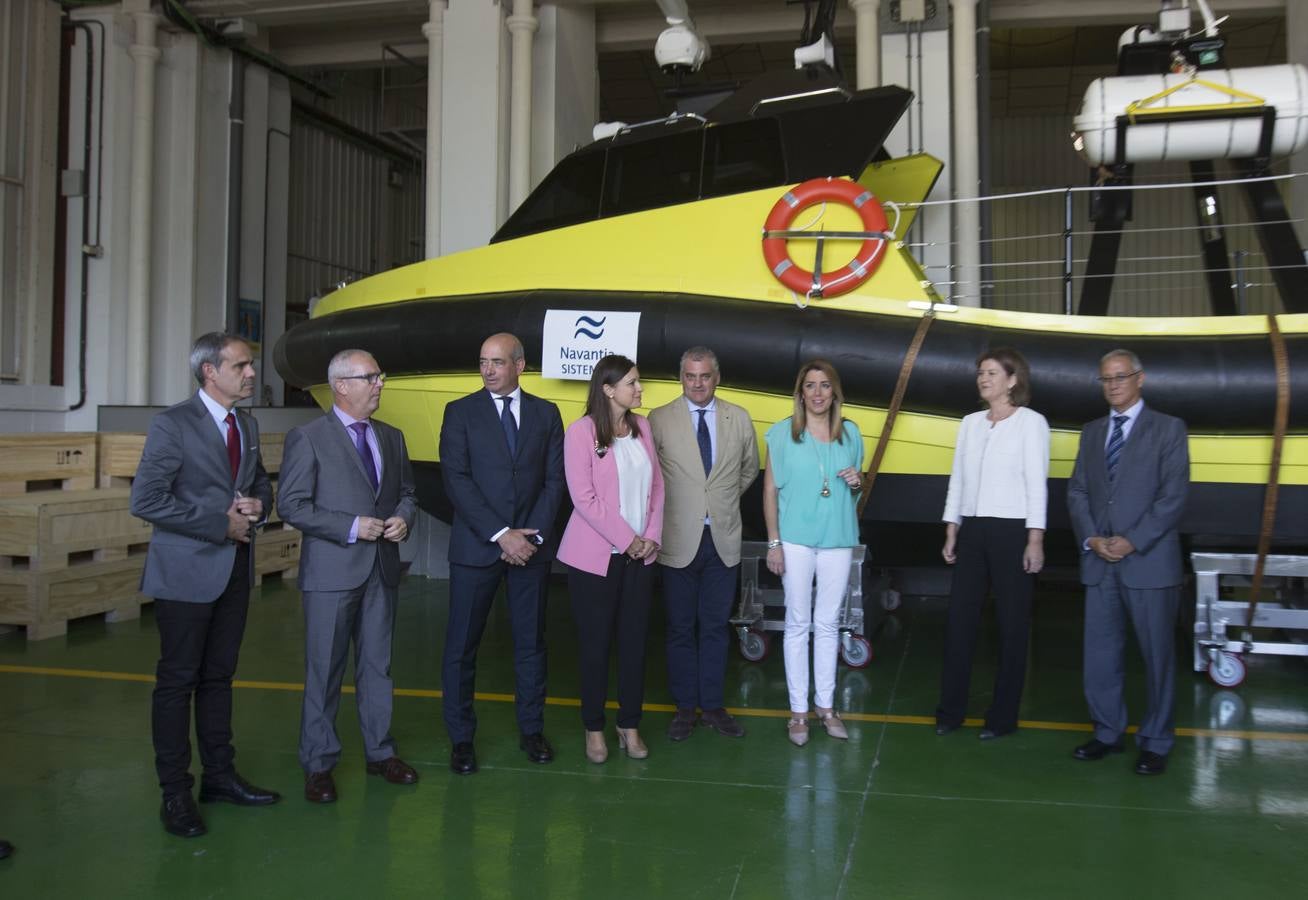 Fotos: Así ha ido la visita de Díaz a Navantia