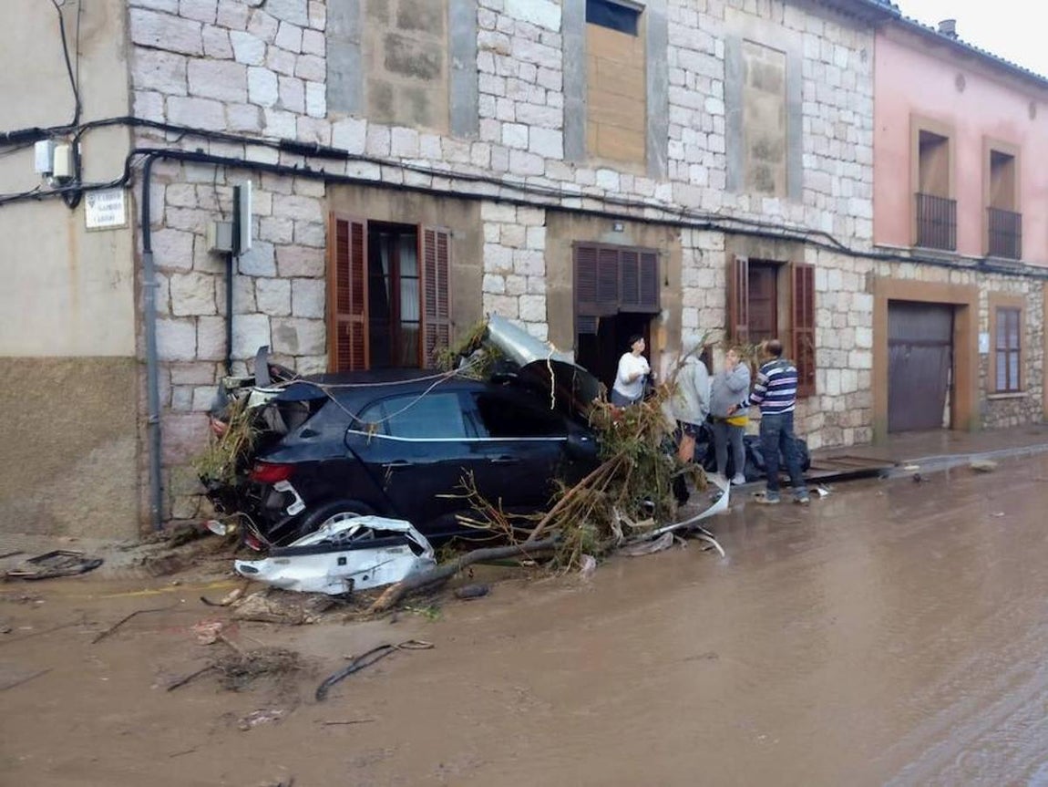 Las riadas registradas en Mallorca constituyen
una de las tragedias más graves
 causadas por lluvias en los últimos 25 años en España. 