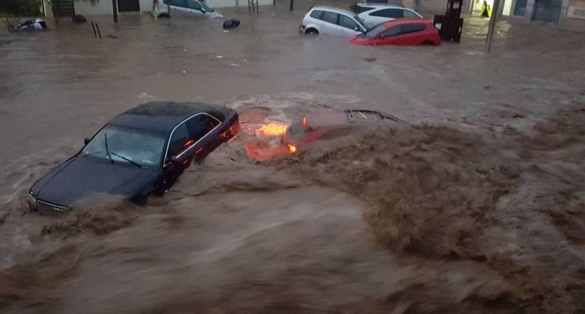 Las riadas registradas en Mallorca constituyen
una de las tragedias más graves
 causadas por lluvias en los últimos 25 años en España. 