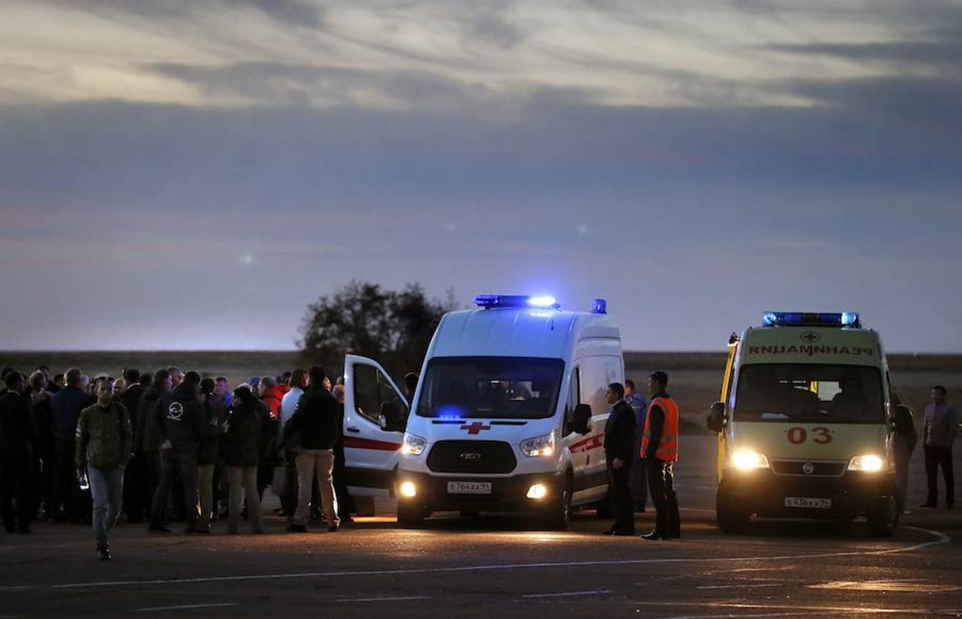 Los dos pasajeros a bordo se encuentran a salvo. 