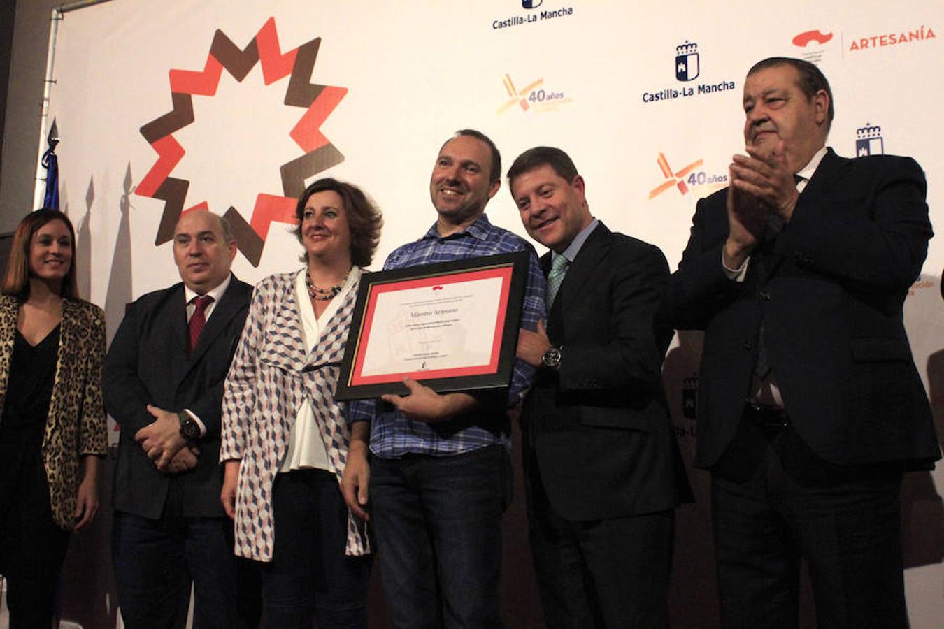 Entrega de los Premios al Mérito Artesano de Castilla-La Mancha 2018