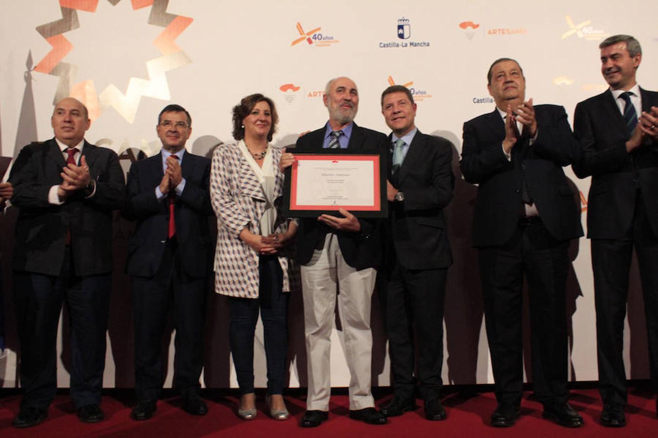 Entrega de los Premios al Mérito Artesano de Castilla-La Mancha 2018