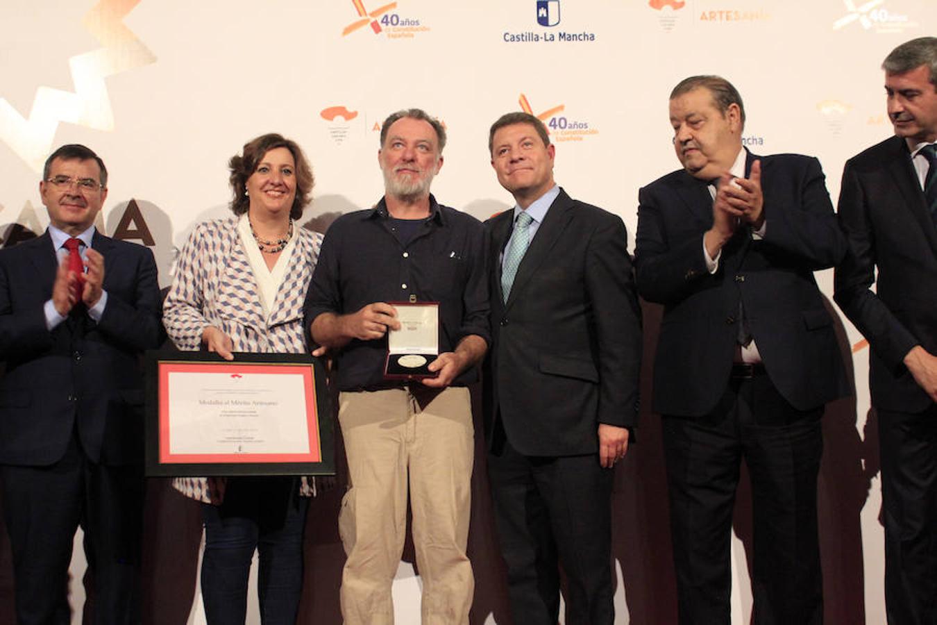 Entrega de los Premios al Mérito Artesano de Castilla-La Mancha 2018