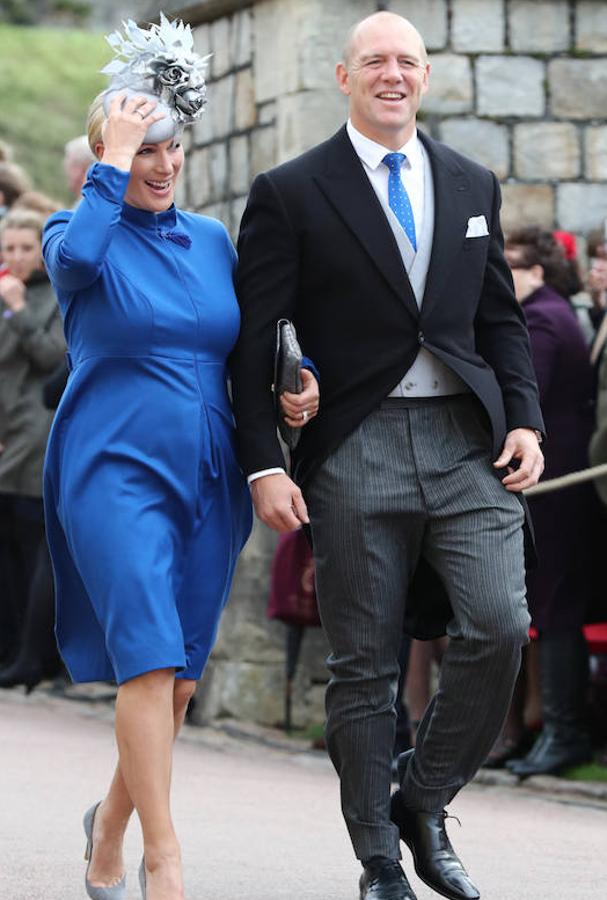Tocados volando y faldas a lo loco: el viento ridiculiza el desfile de los invitados en la boda de Eugenia de York