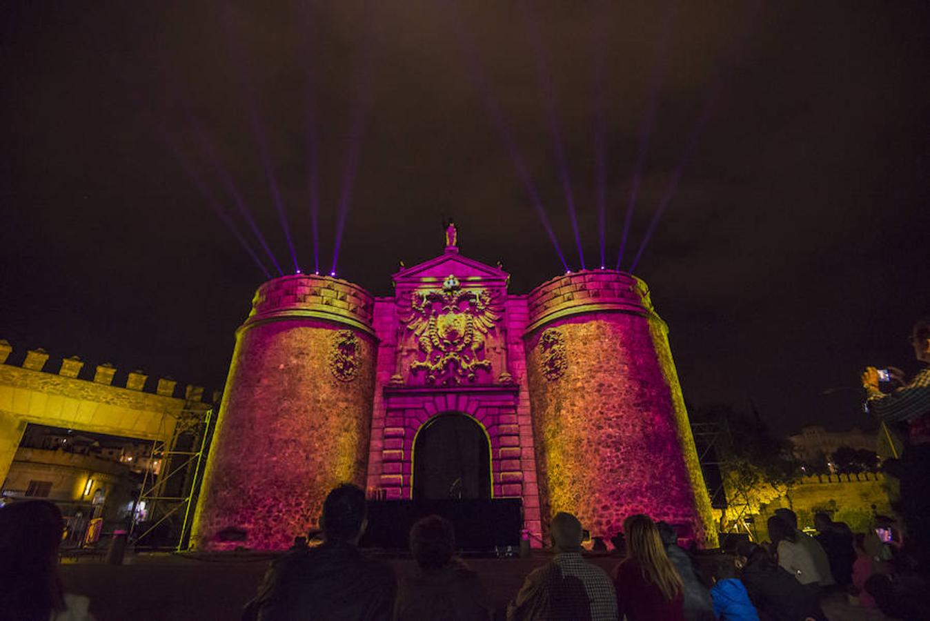 El «video mapping» de la Constitución llega a Toledo