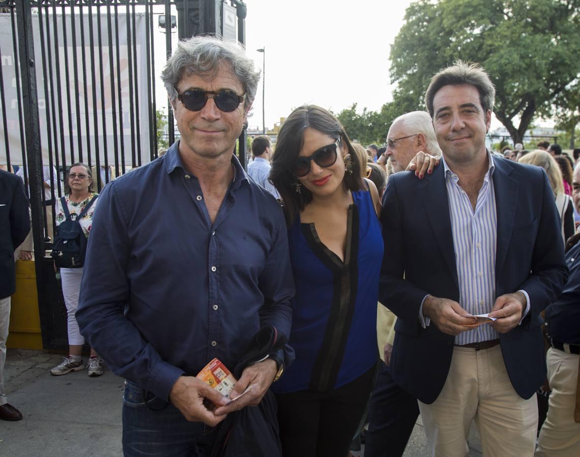 Roberto Domínguez, Elena Sánchez y Daniel Ruiz