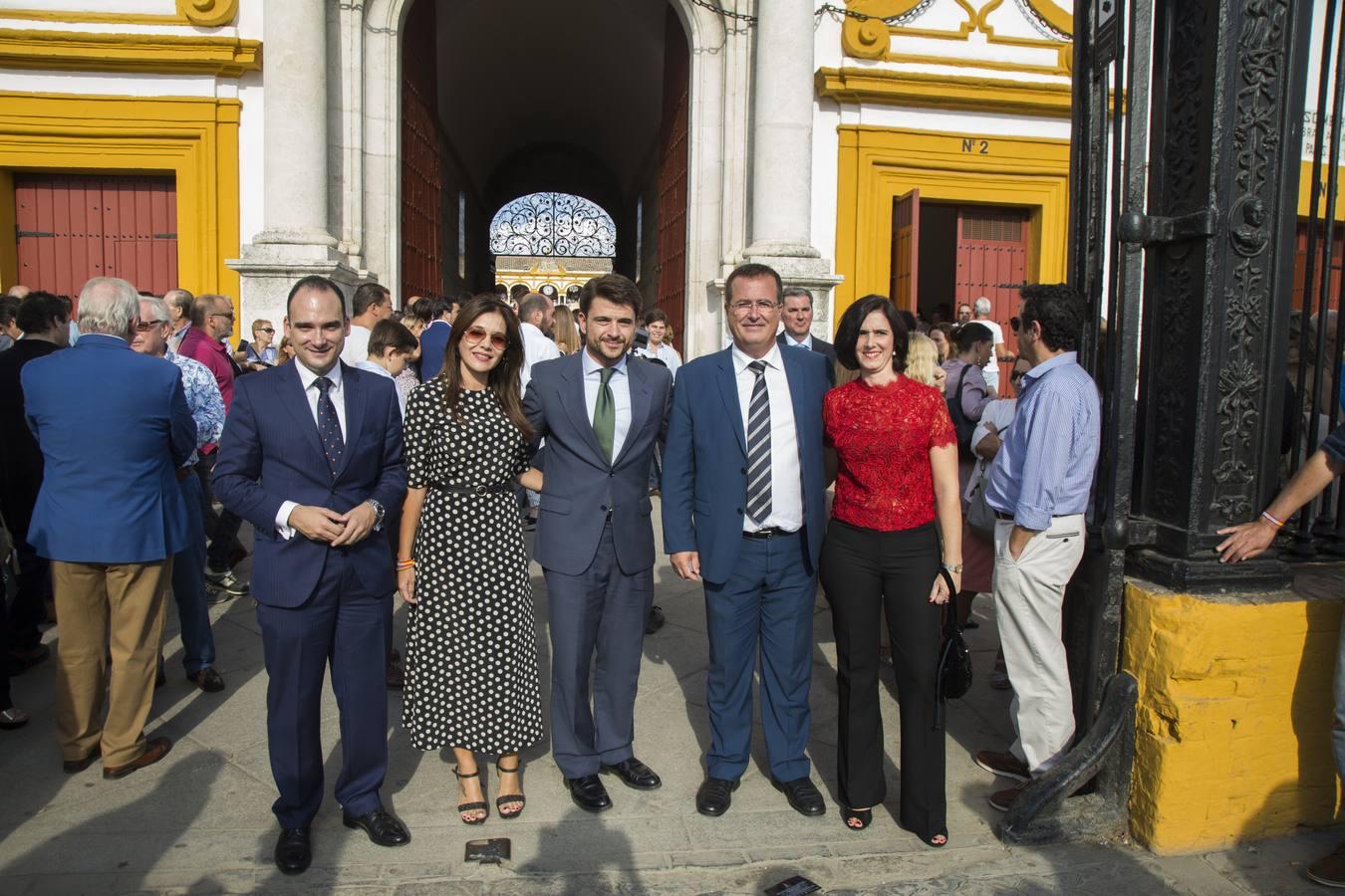 Rafael Belmonte, Inma Ponce, Beltrán Pérez, Juan Carlos Cabrera y Rosario Moreno