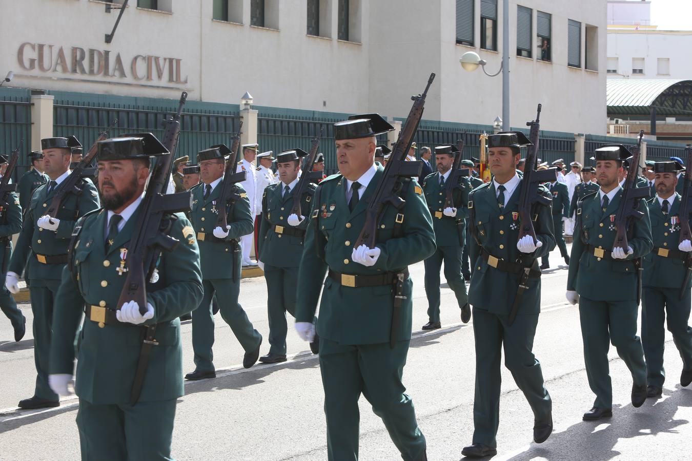 La Guardia Civil celebra el día de su Patrona en la Comandancia de Cádiz