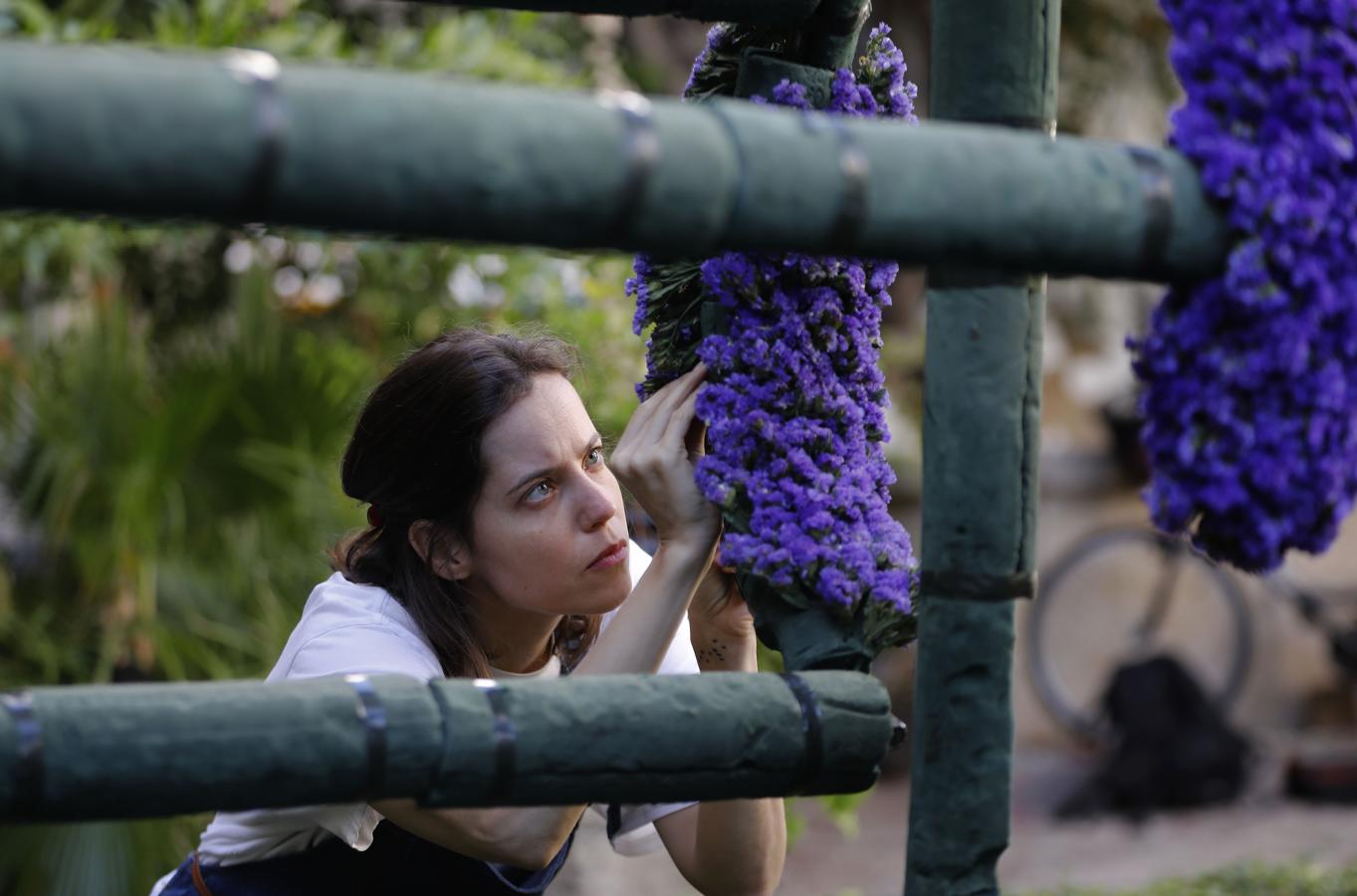 Los preparativos del Festival Flora de Córdoba, en imágenes