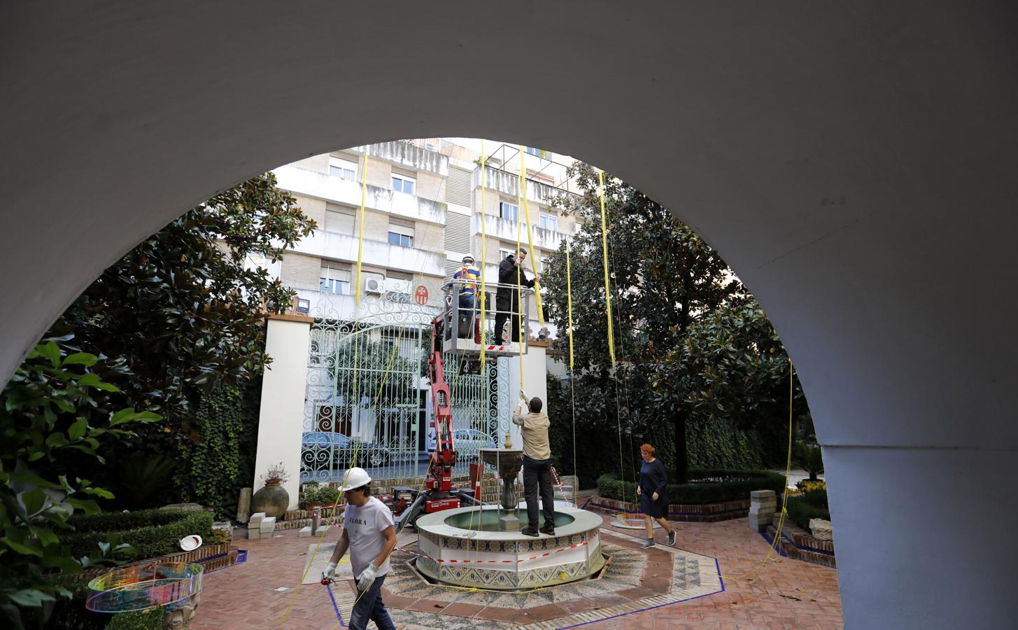 Los preparativos del Festival Flora de Córdoba, en imágenes