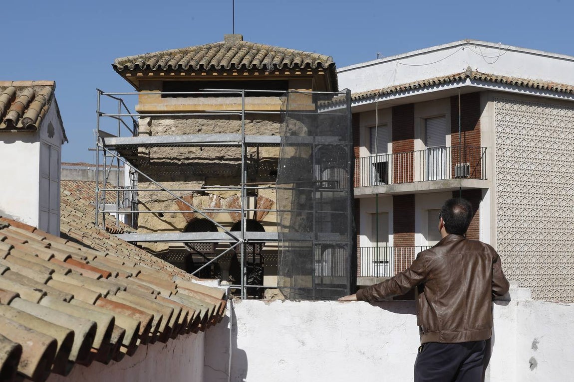 La restauración del alminar de San Juan de Córdoba, en imágenes