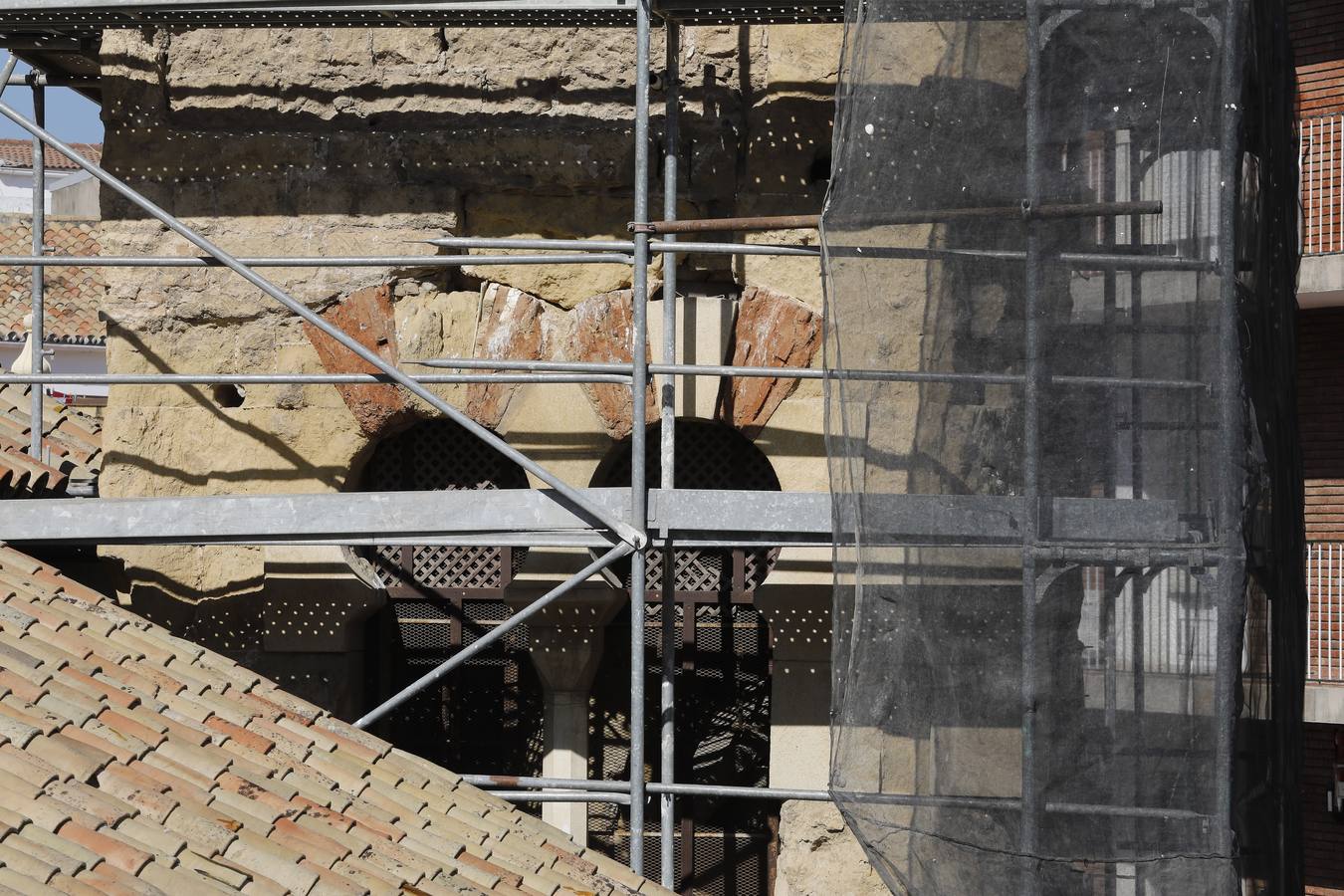 La restauración del alminar de San Juan de Córdoba, en imágenes