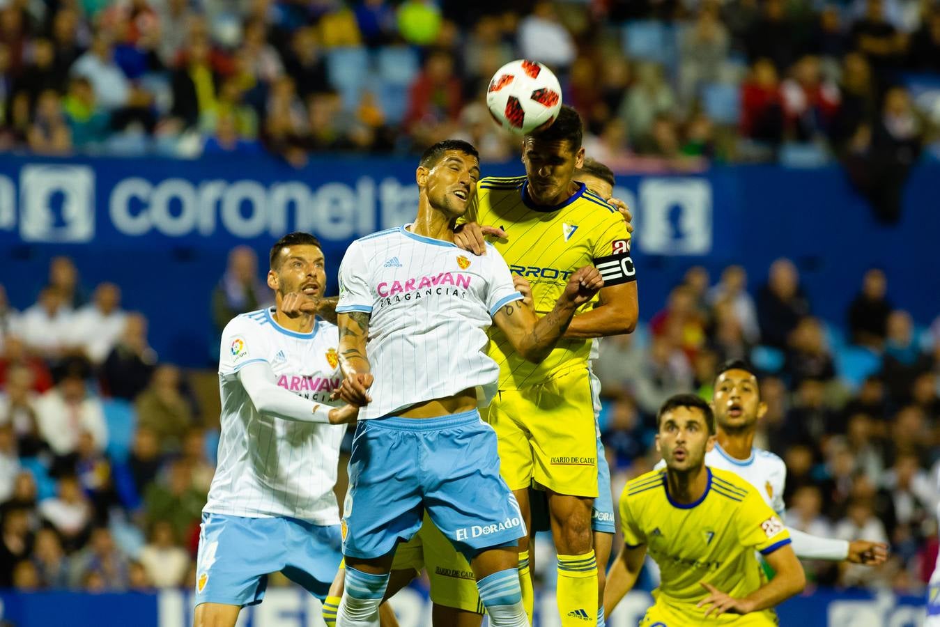 Las mejores imágenes del Zaragoza-Cádiz CF