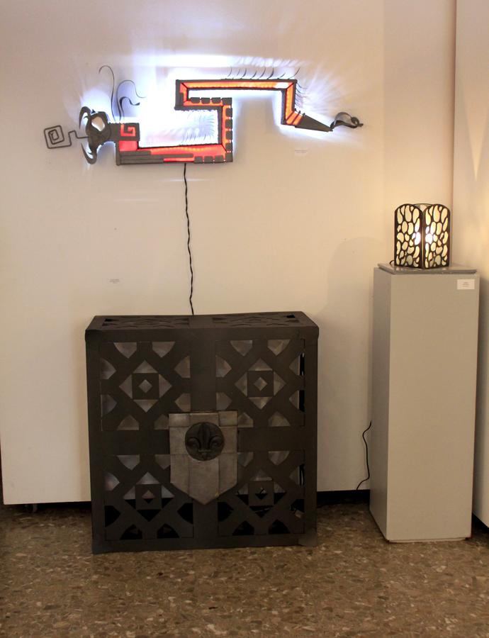 La exposición de fin de ciclo de los alumnos de la Escuela de Arte, en imágenes