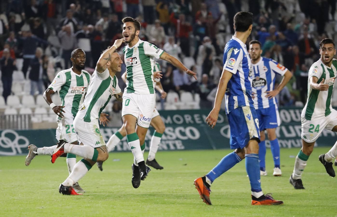 Las mejores jugadas del Córdoba-Depor, en imágenes