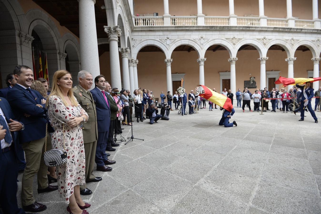 Quismondo trae a Toledo su tradicional baile de la Bandera del Tinaní