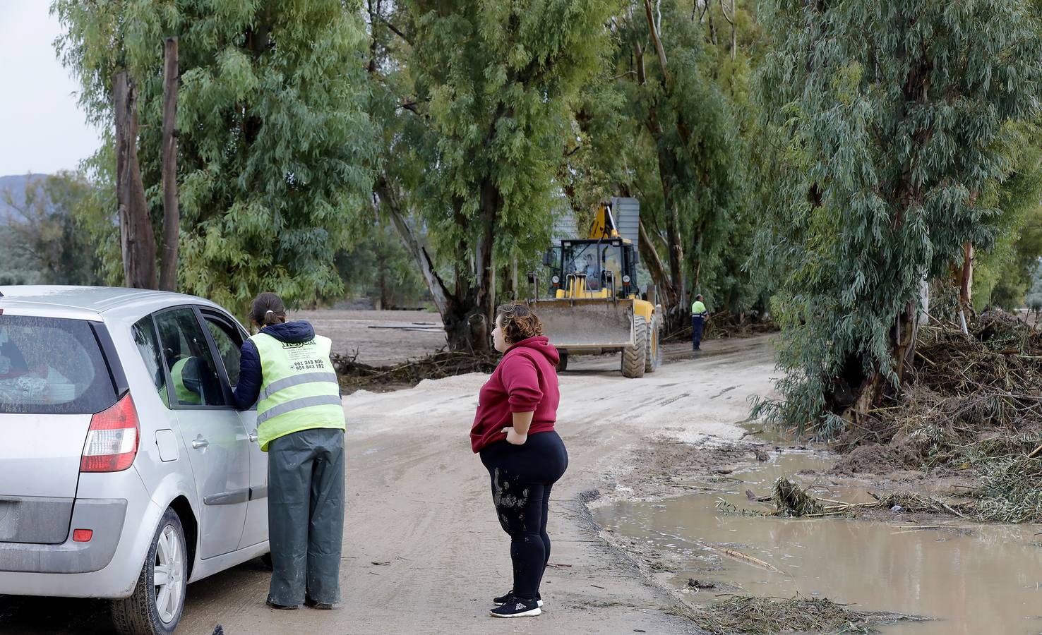 El Rubio vive sus peores horas tras las inundaciones