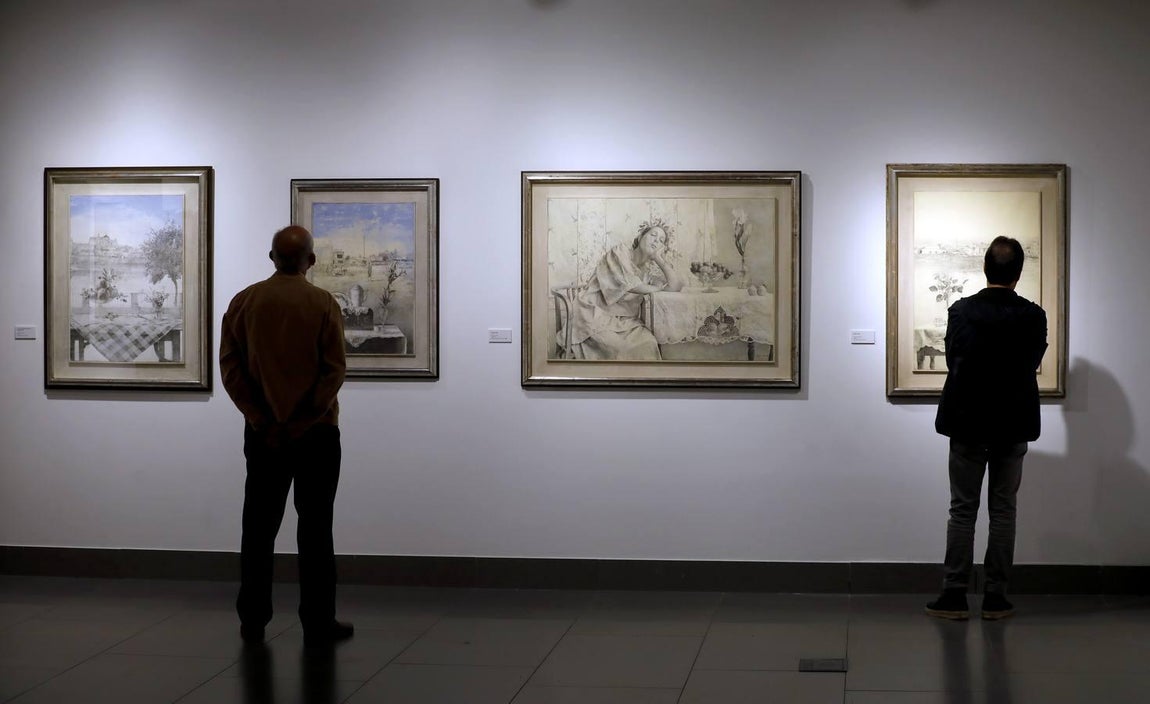 La exposición de Emilio Serrano de la Real Academia de Córdoba, en imágenes