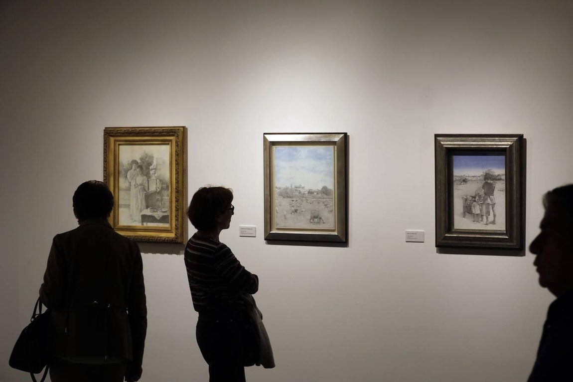 La exposición de Emilio Serrano de la Real Academia de Córdoba, en imágenes