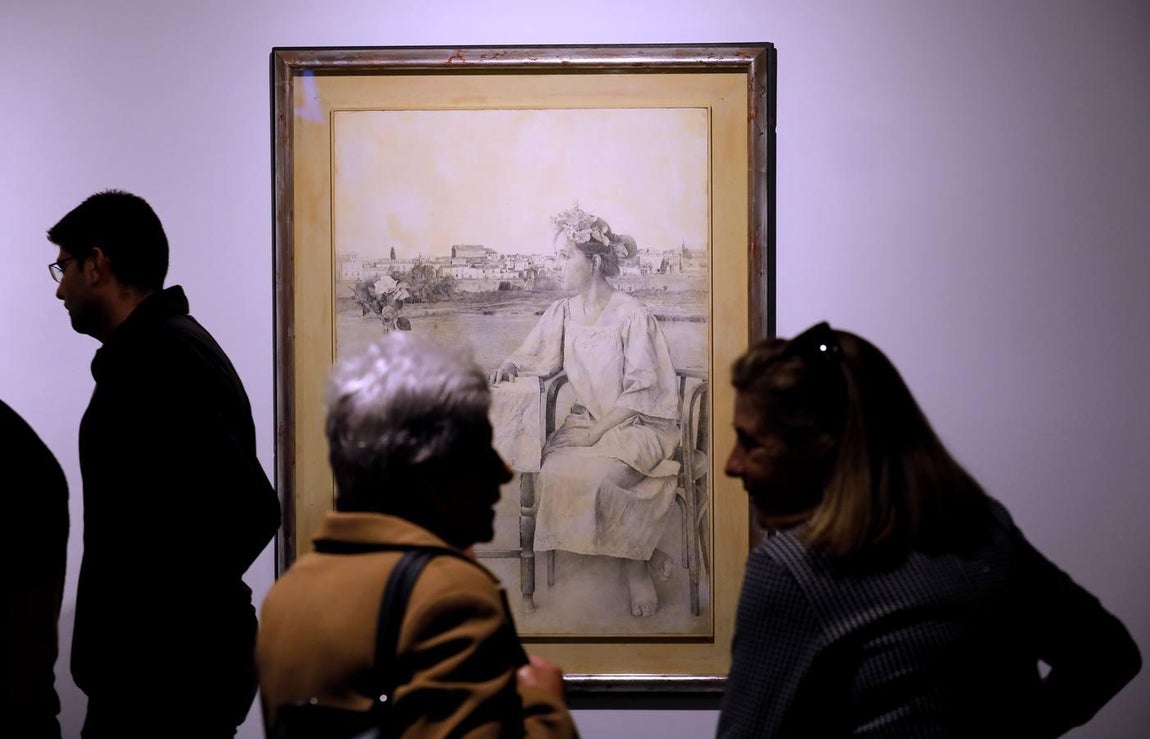 La exposición de Emilio Serrano de la Real Academia de Córdoba, en imágenes