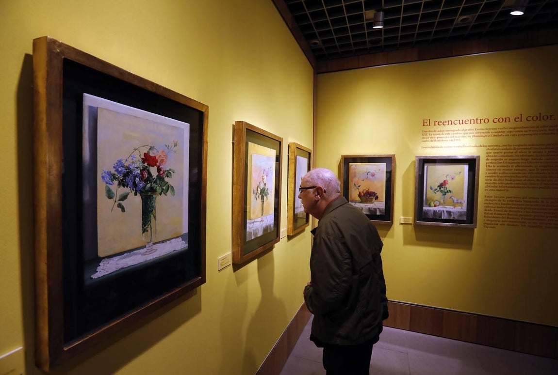 La exposición de Emilio Serrano de la Real Academia de Córdoba, en imágenes