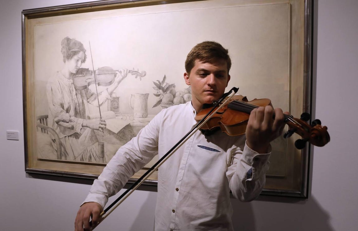 La exposición de Emilio Serrano de la Real Academia de Córdoba, en imágenes