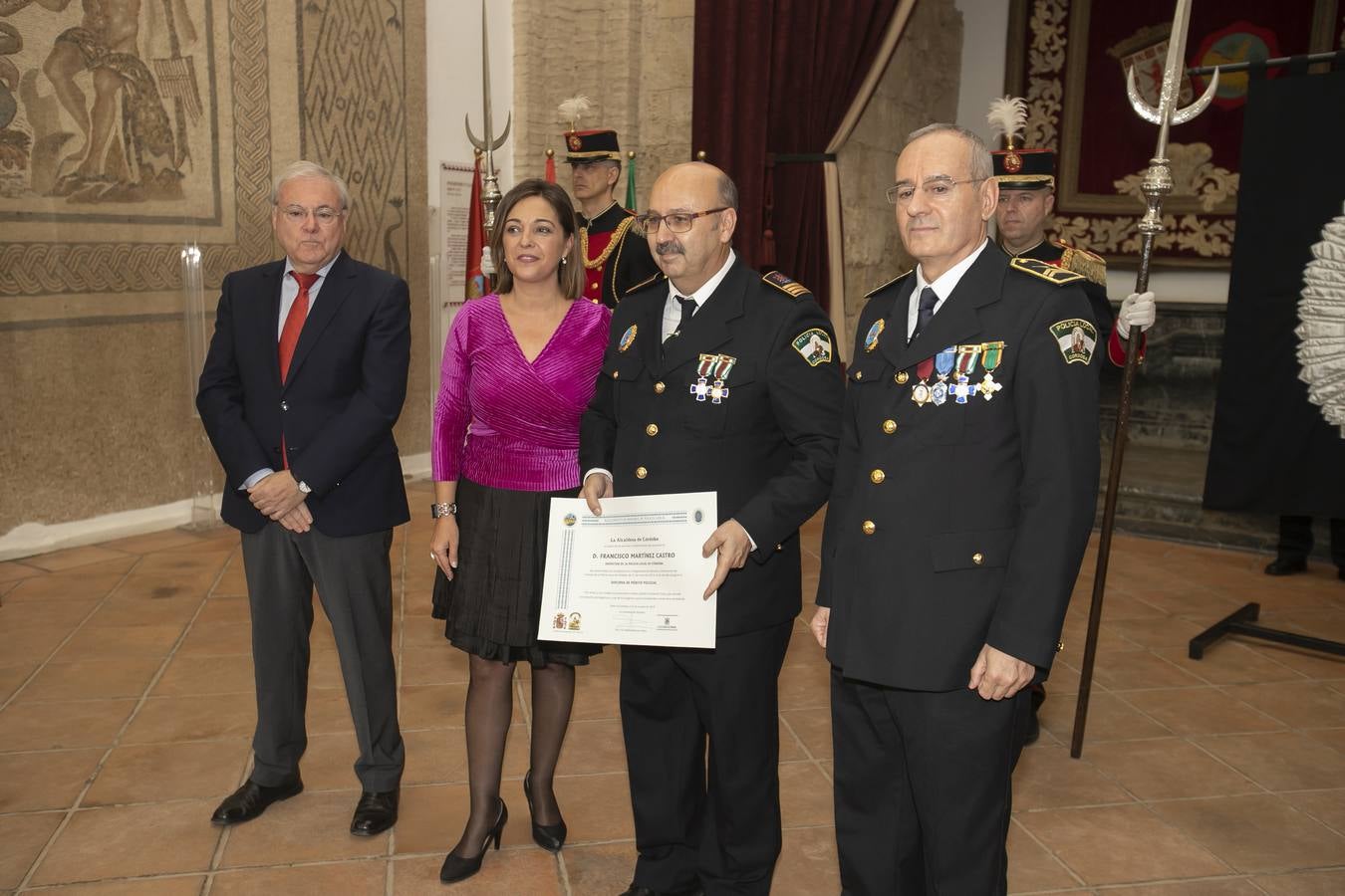 El acto de la Policía Local de Córdoba por San Rafael, en imágenes