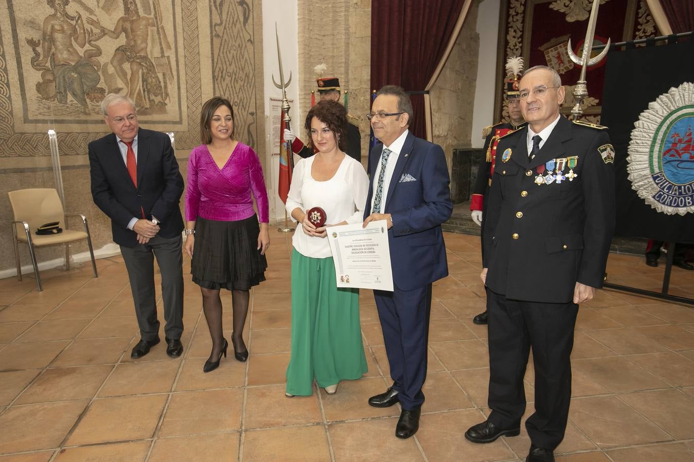 El acto de la Policía Local de Córdoba por San Rafael, en imágenes