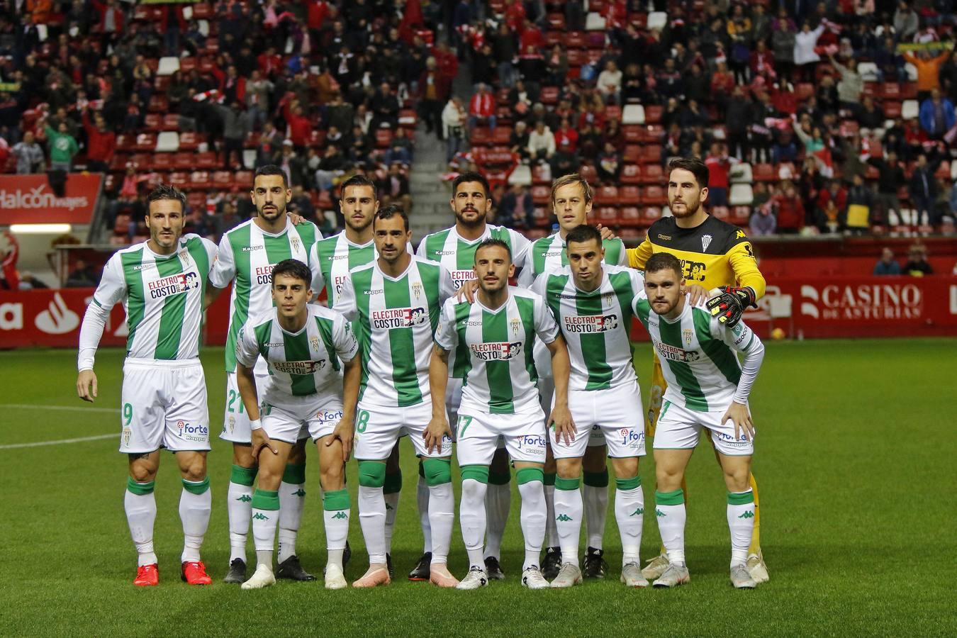 El Sporting de Gijón-Córdoba, en imágenes