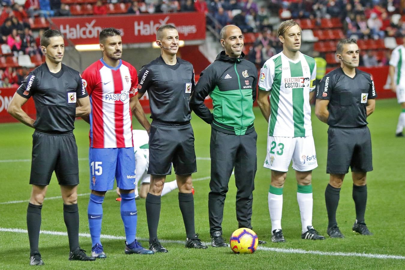 El Sporting de Gijón-Córdoba, en imágenes