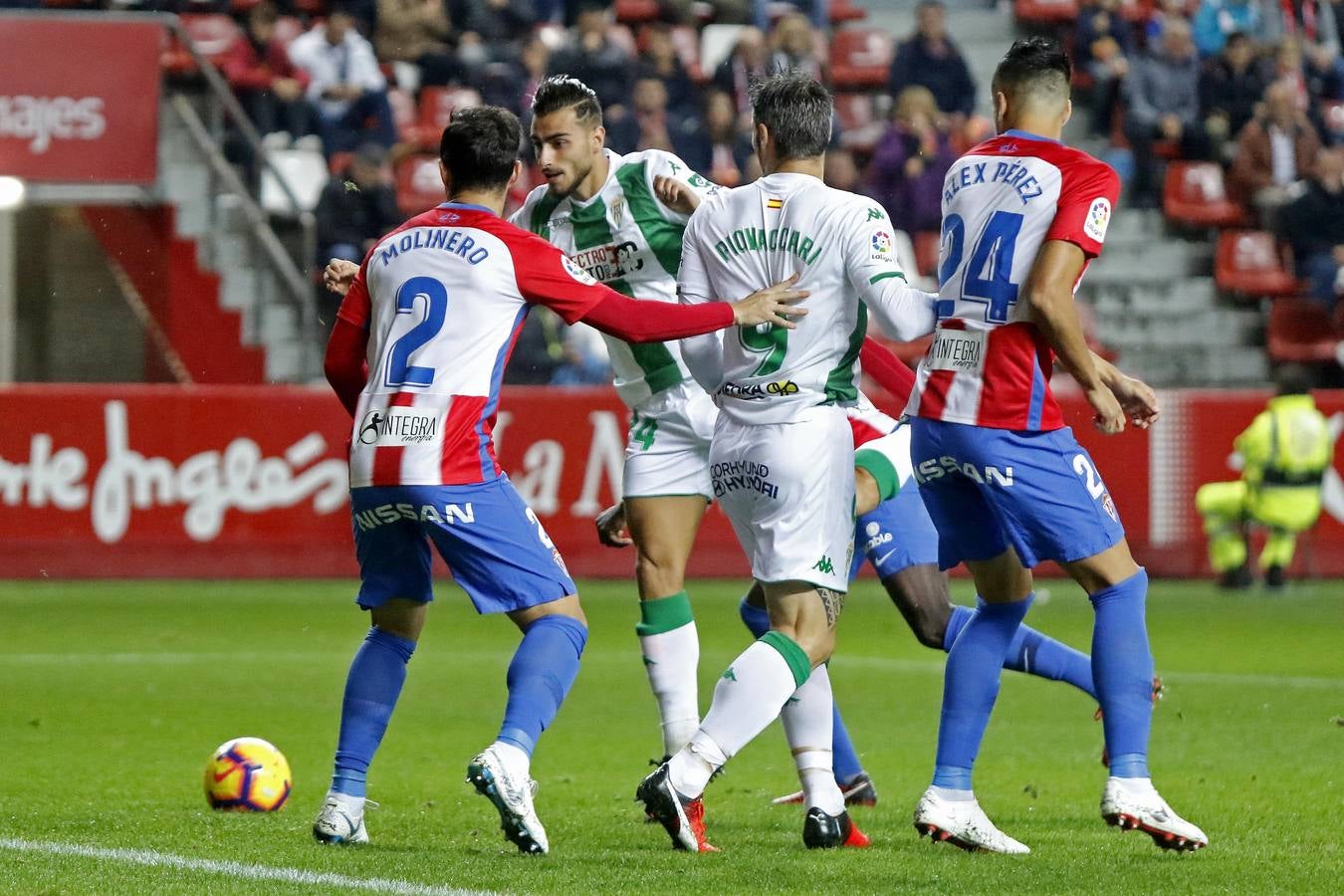 El Sporting de Gijón-Córdoba, en imágenes