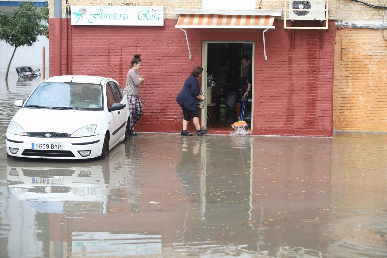 Los efectos de la tromba de agua de este sábado en Córdoba, en imágenes