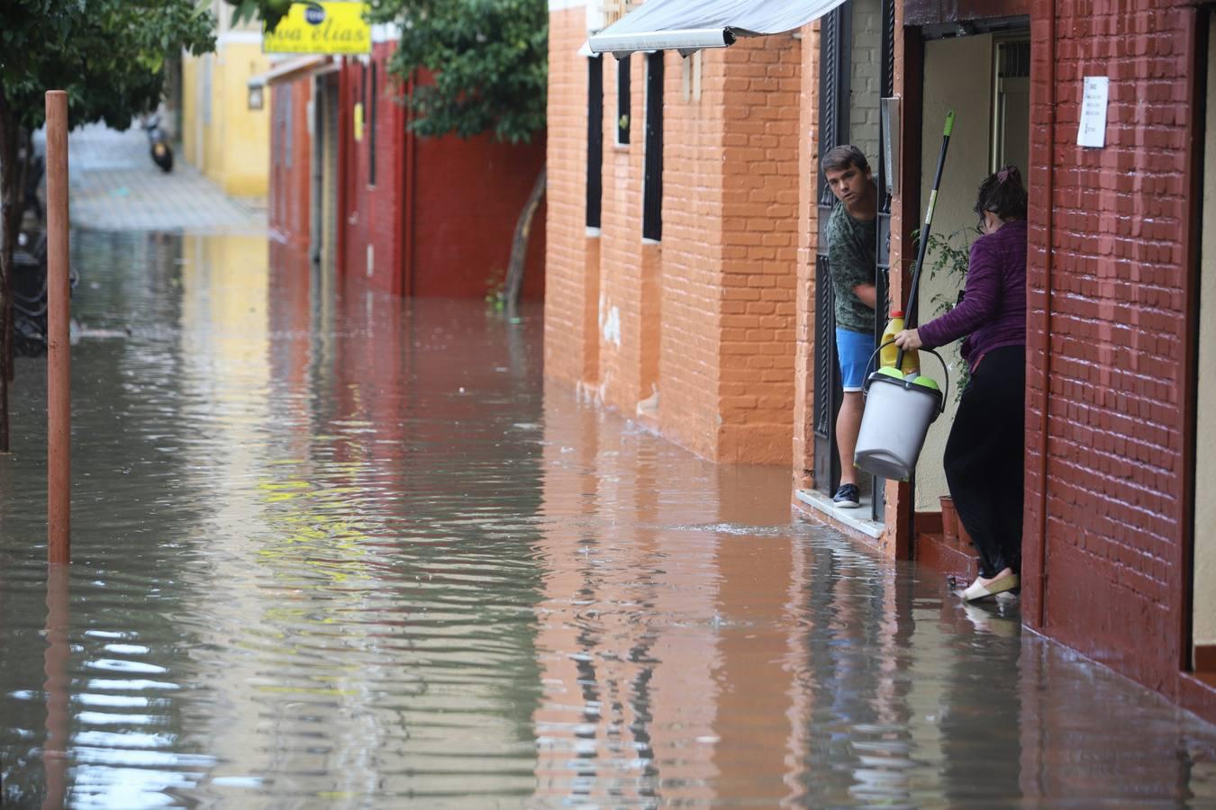 Los efectos de la tromba de agua de este sábado en Córdoba, en imágenes