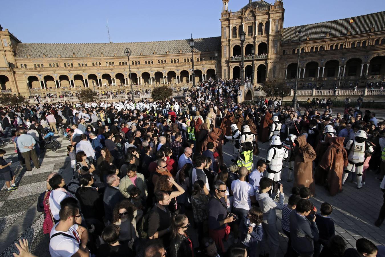 Fotogalería: Sevilla se convierte en escenario de Star Wars