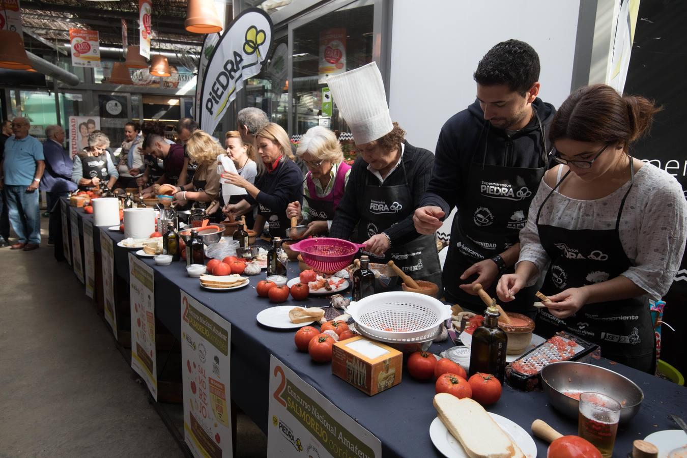 El II Concurso Nacional de Salmorejo Cordobés, en imágenes