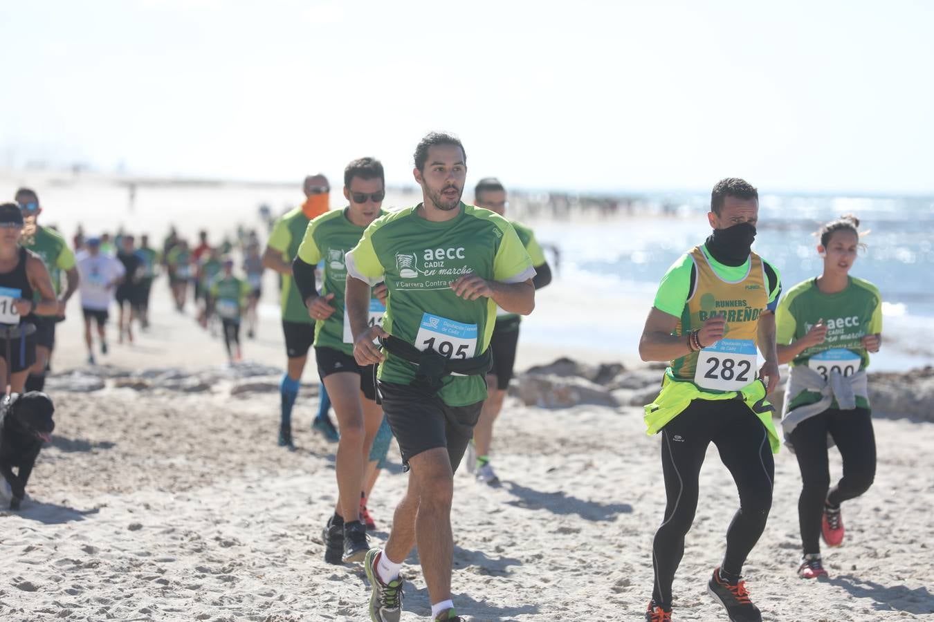 Búscate en las fotografías de la Carrera contra el Cáncer en Cádiz