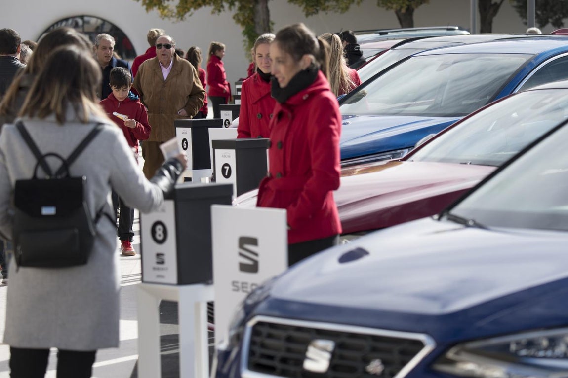 1. Los asistentes pudieron elegir a su modelo favorito