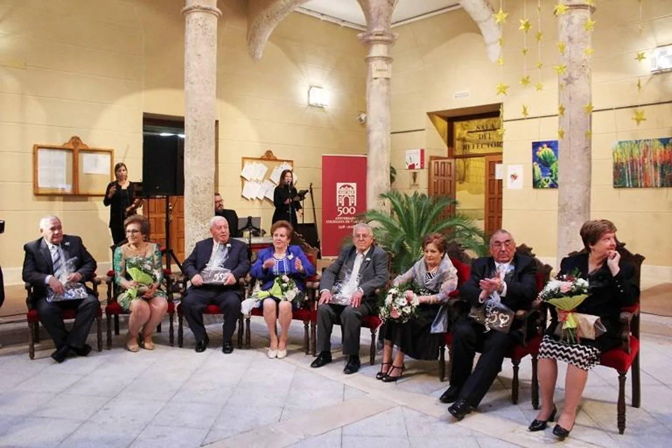Torrijos celebra las bodas de oro de siete matrimonio