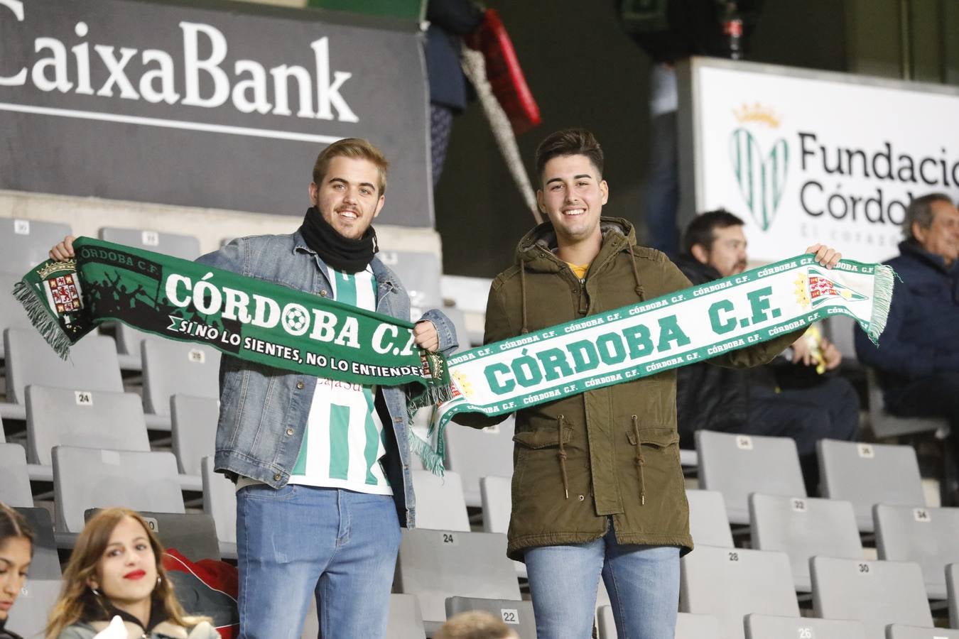 La grada del Córdoba-Getafe, en imágenes