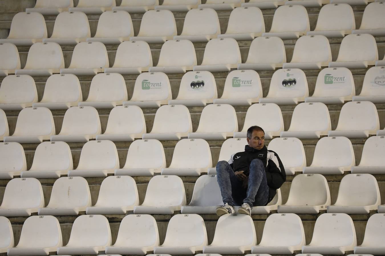 La grada del Córdoba-Getafe, en imágenes