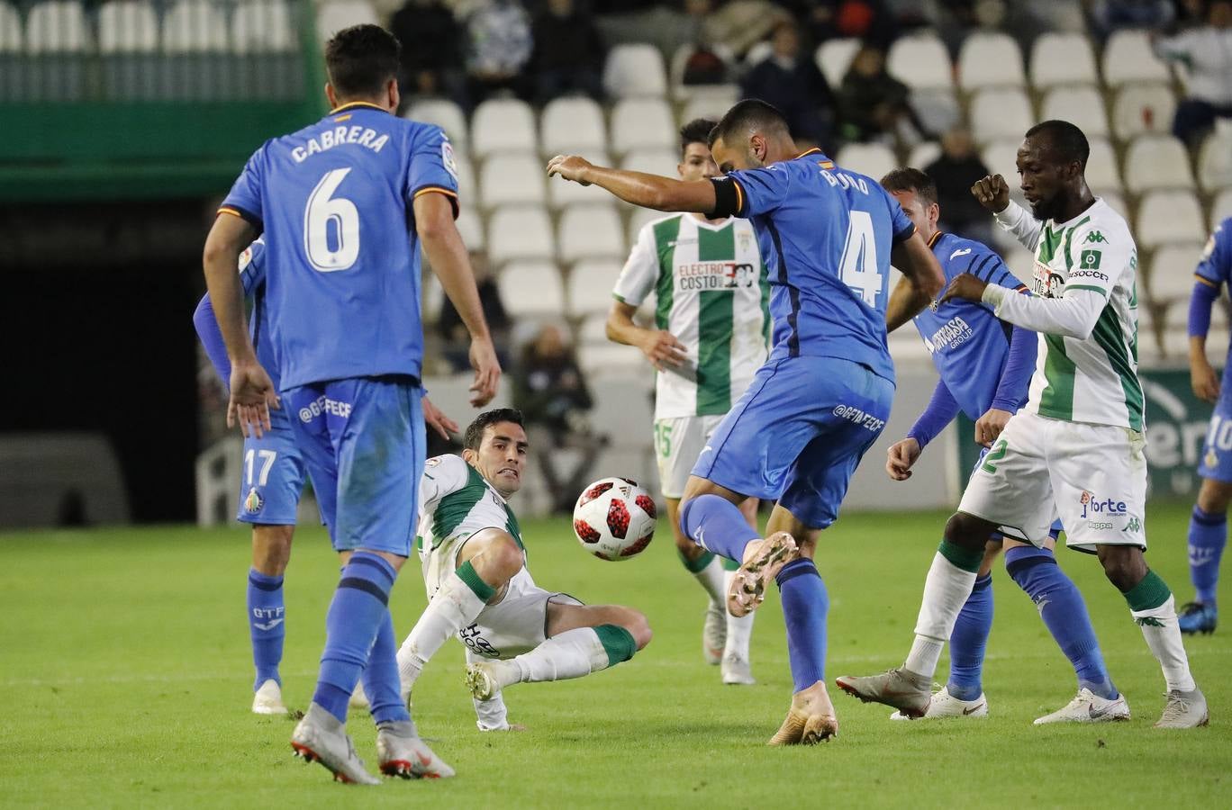 El Córdoba CF-Getafe, en imágenes