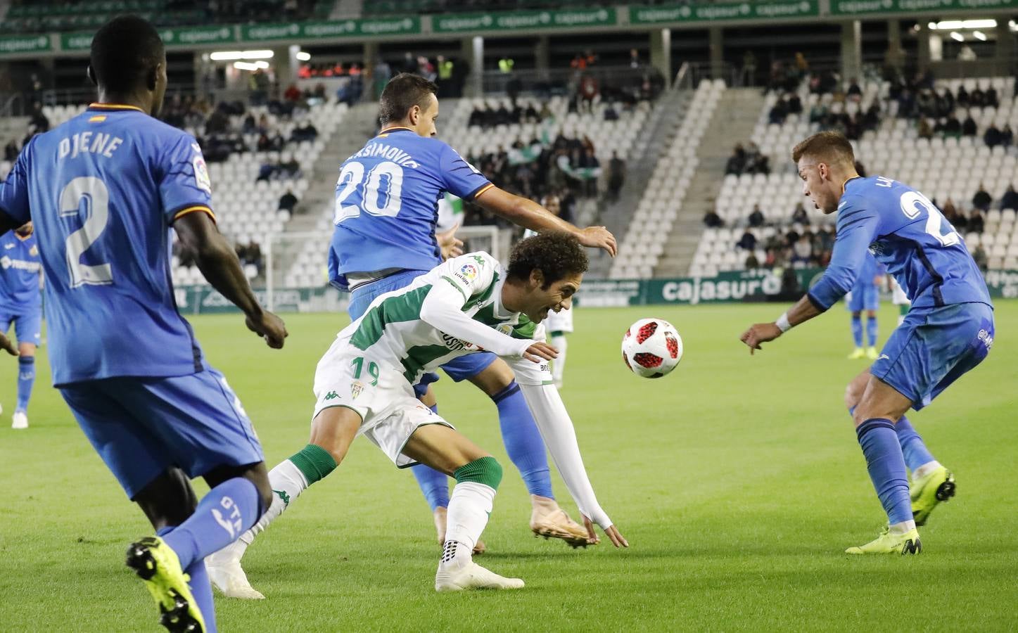 El Córdoba CF-Getafe, en imágenes