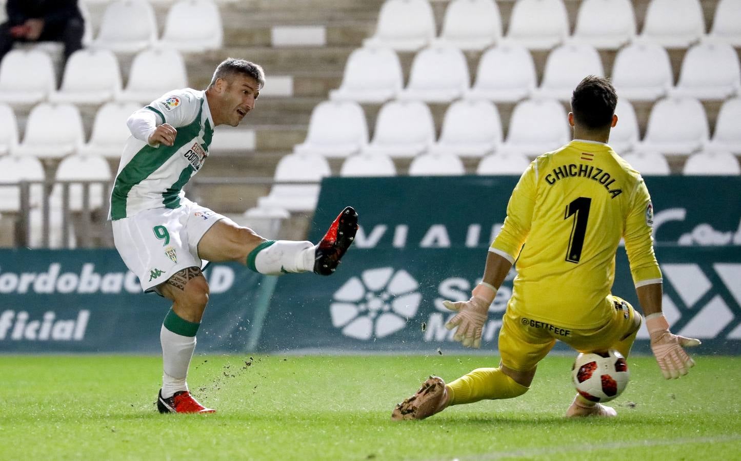 El Córdoba CF-Getafe, en imágenes