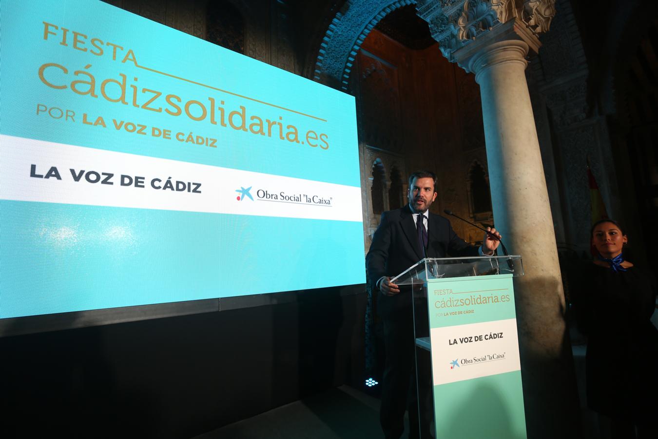 Acto de presentación de Cádiz Solidaria