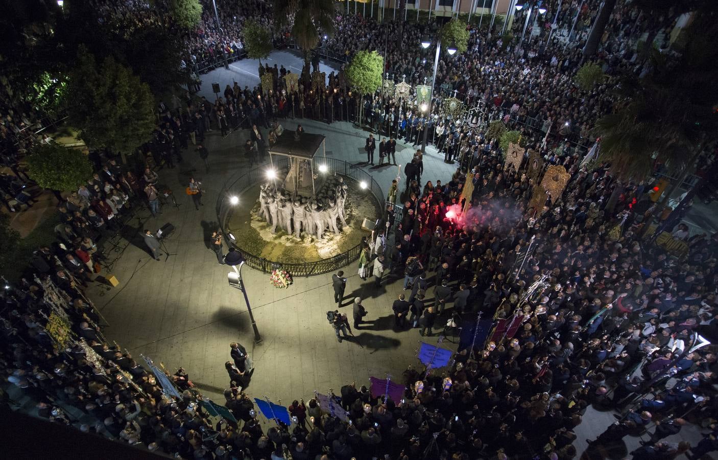 En imágenes, la magna rociera de Huelva